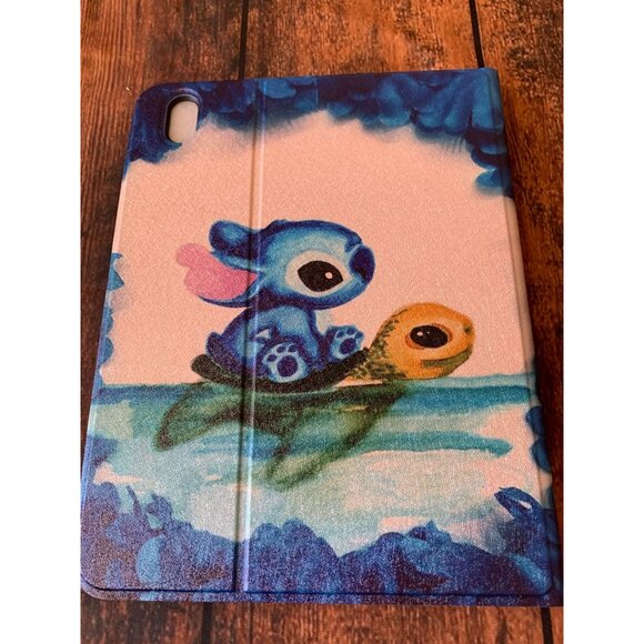 Stitch & Turtle Tablet Case Cover For iPad 10.2" Blue & Yellow Pattern - Picture 3 of 3